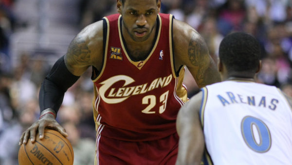 Washington Wizards vs Cleveland Cavaliers med LeBron