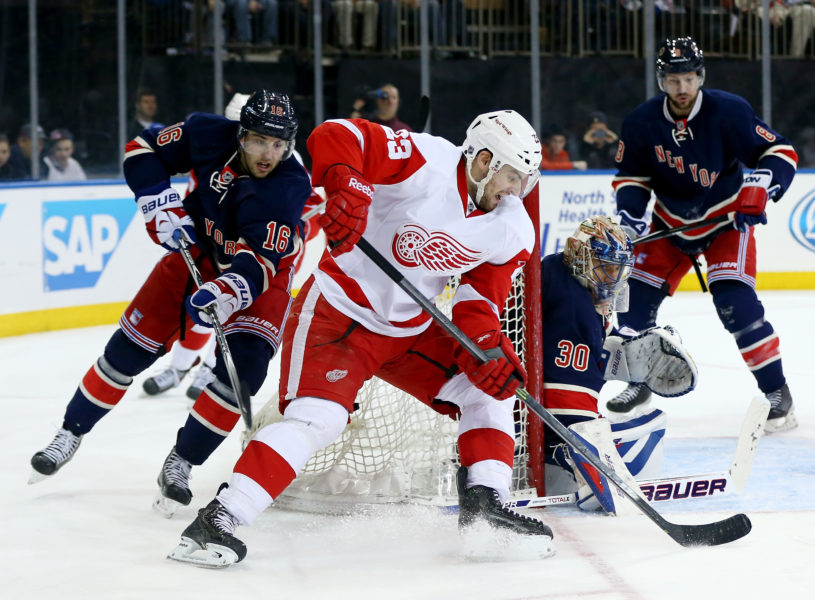 New York Rangers vs Detroit Red Wings